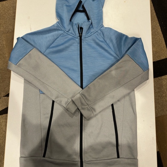 Old Navy Other - Boys Blue and Gray Hooded Jacket-Fleece